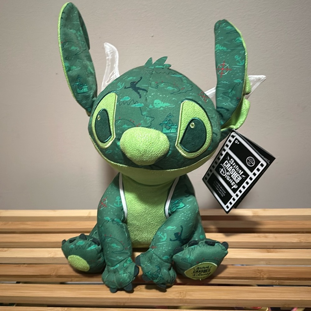 Brand new Peter Pan tink stitch crashes limited release stuffed toy